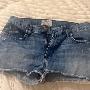 Current Elliot Jean shorts